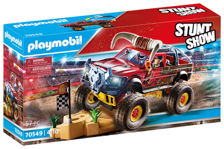 Playmobil Stuntshow Monster Truck Horned 70549