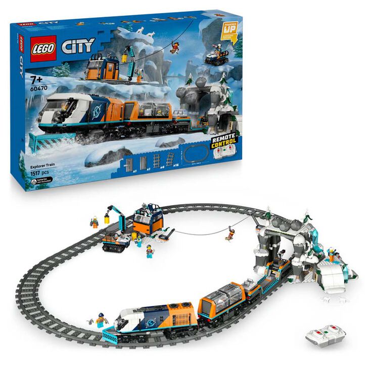 LEGO® City Tren Exprés Polar Àrtic dels Exploradors 60470
