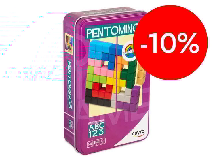 Pentominos - Caja metal