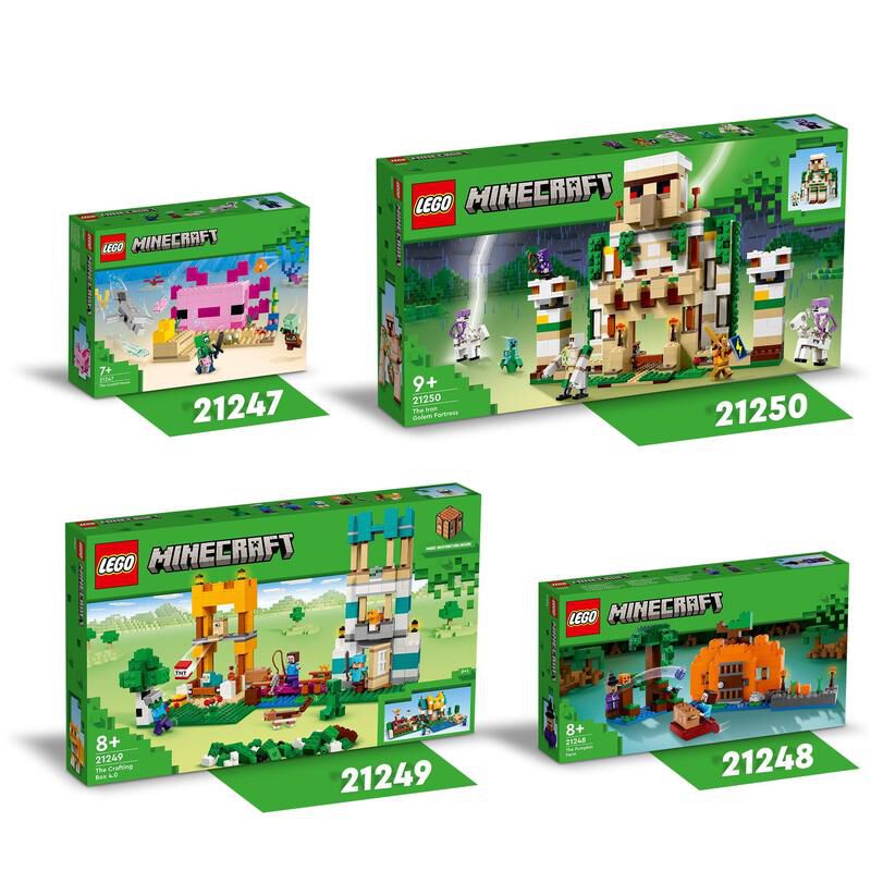 Lego minecraft el golem sales de hierro