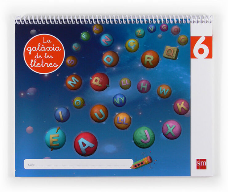 GALAXIA LLETRES 6 P5 SM Valenci&agrave; 9788467557589