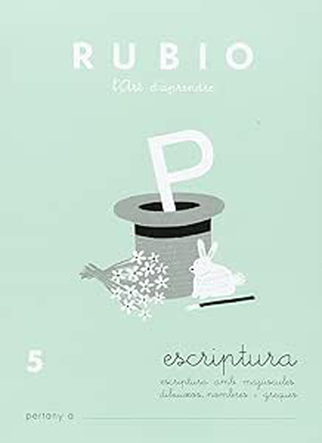 Escriptura 5 Rubio