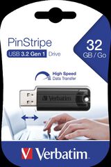 Unitat PinStripe USB USB-A 3.2 Gen 1 - 32GB Verbatim