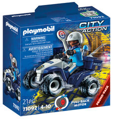 Playmobil City Speed Quad Policía 71092