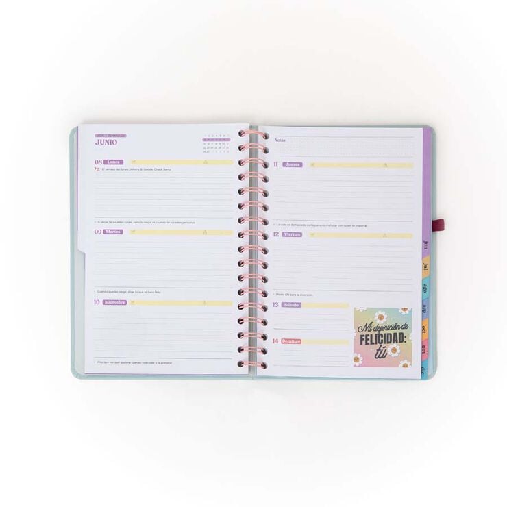 Set Agenda Mr.Wonderful Petita setm/vista 2026 cast + Bolígraf