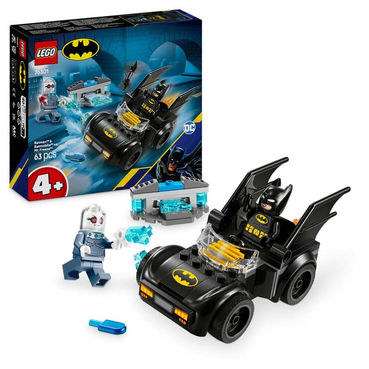 LEGO® DC Batman™ Batman™ y Batmóvil vs. Mr. Freeze™ 76301
