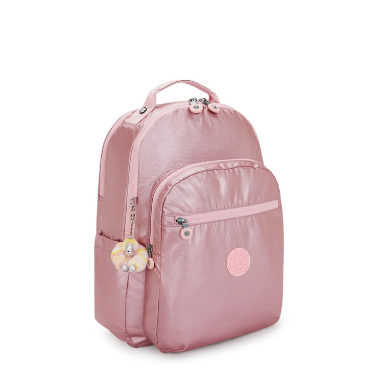 Mochila Kipling Bronze Metalizado