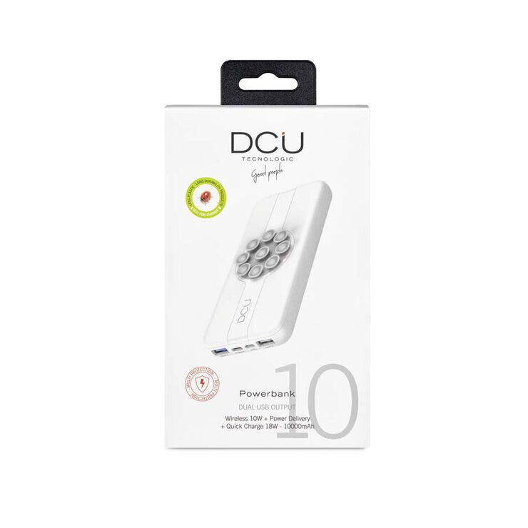 Power Bank Wireless 10W + Ventosa DCU