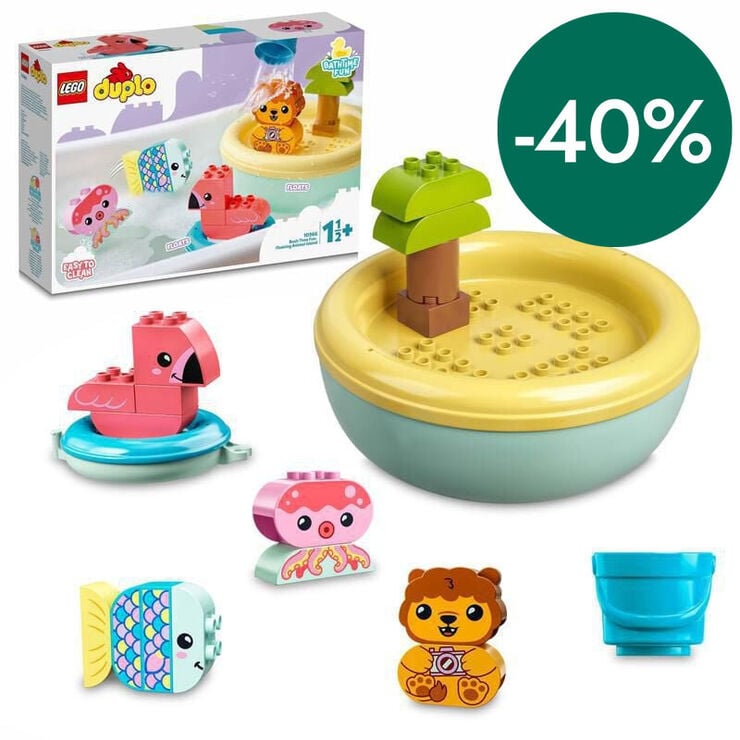 LEGO® Duplo Isla de los animales flotante 10966