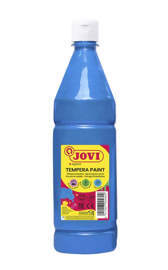 T&eacute;mpera Jovi 1000ml azul claro