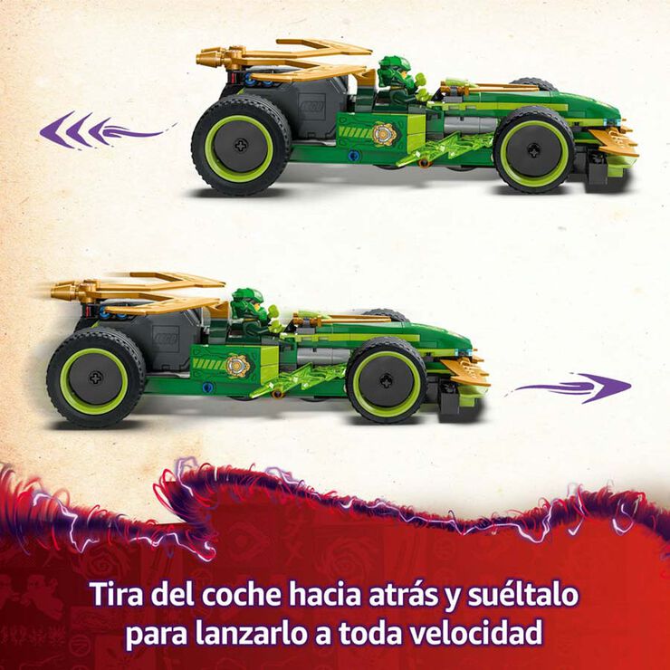 LEGO® Ninjago Coche de Carreras con Motor de Carga Manual de Lloyd 71828