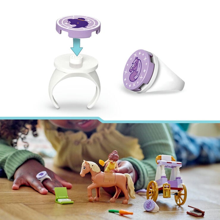 LEGO® Princesas Disney Calesa de Cuentos de Bella 43233