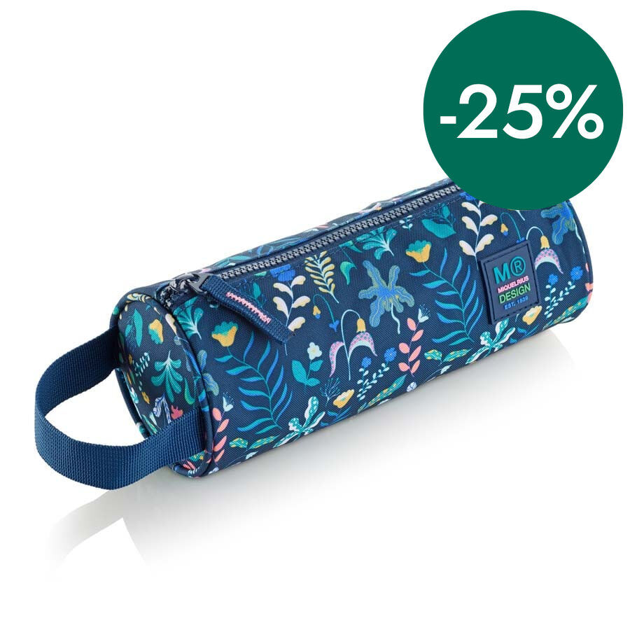 Estuche redondo reciclado Miquelrius Jungle