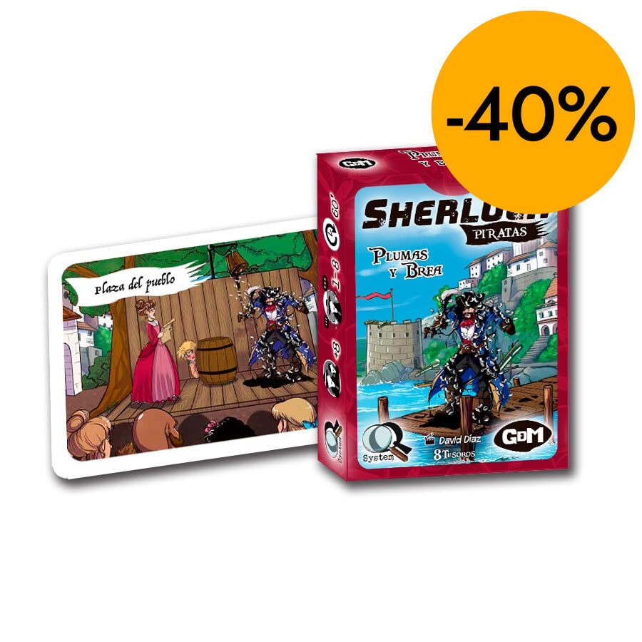 Sherlock Piratas Plumas y Brea