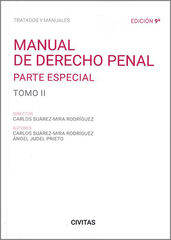Manual de Derecho Penal. Tomo II. Parte Especial