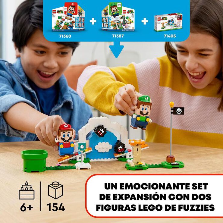 LEGO® Mario Expansión Trampolín Fuzzies 71405