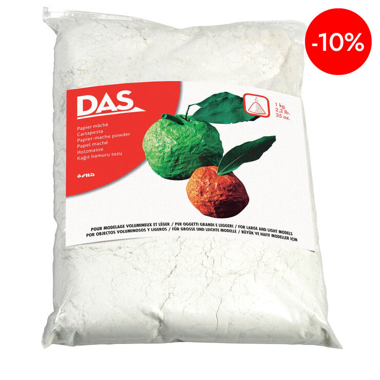 Pasta de madera en polvo Das 1kg