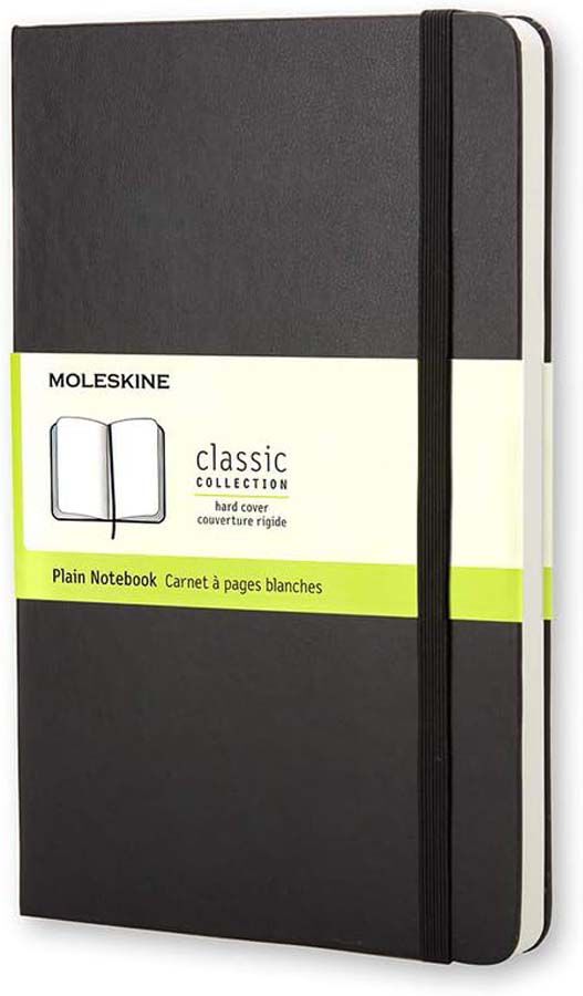Llibreta Moleskine P llis negre