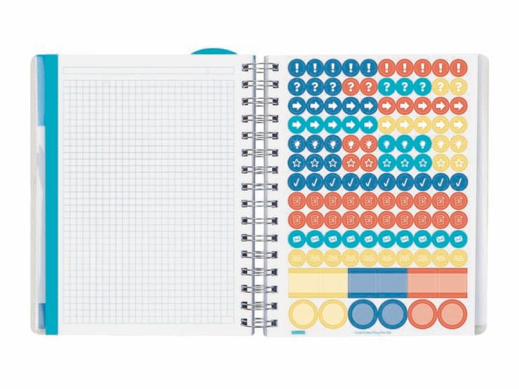 Agenda Profesor Personal | 1/4 Semana Vista, Castellano (2026-2027) &ndash; Mandala