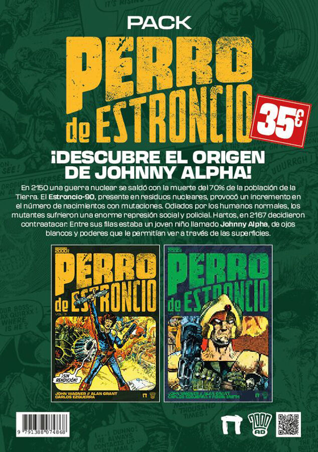 Pack 2 Perro de estroncio