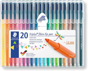 Rotuladores Staedtler Triplus 20 colores