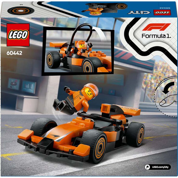 LEGO® LEGO City Pilot de F1® amb Cotxe McLaren 60442