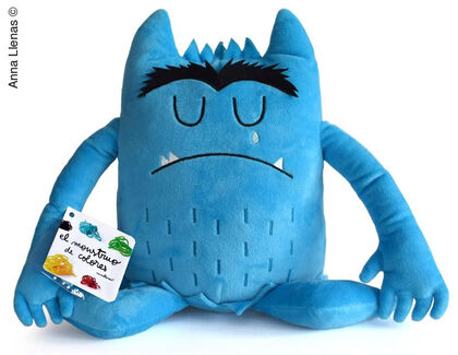 Monstruo de colores azul Abacus Online