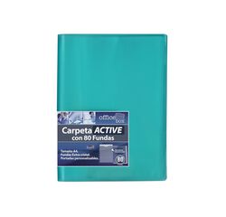 Carpeta 80 fundas A4 Office Box Active