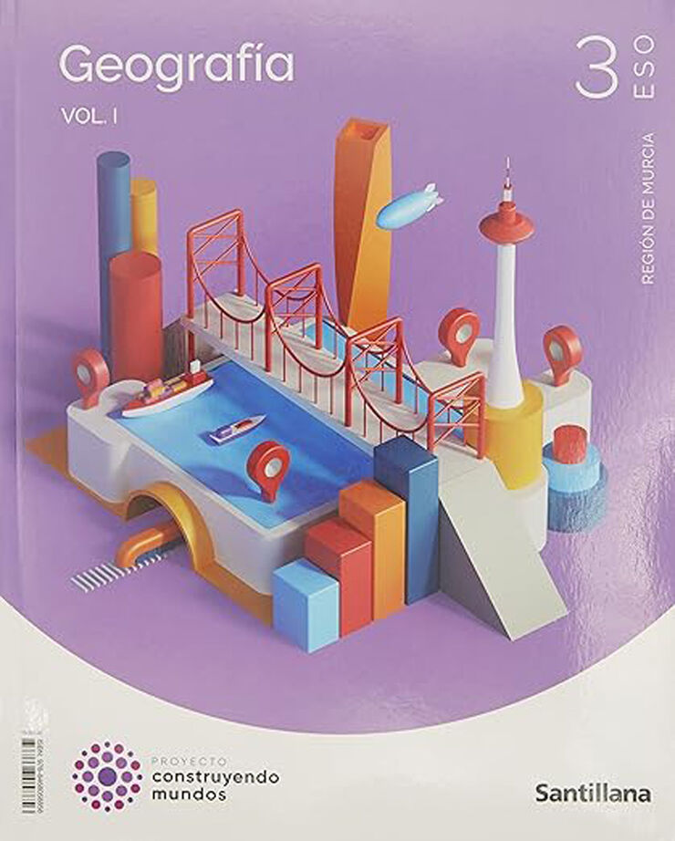 Geografía e historia Murcia 3º ESO construyendo mundos