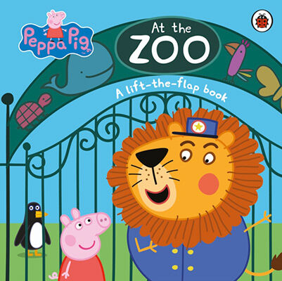 Peppa pig: at the zoo a lift the flap bo