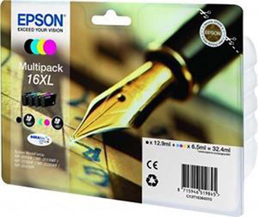 Cartutx original Epson 16XL Multipack - C13T16364012