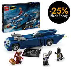 LEGO® Super Heroes Batman™ con Batmóvil vs. Harley Quinn™ y Mr. Freeze™