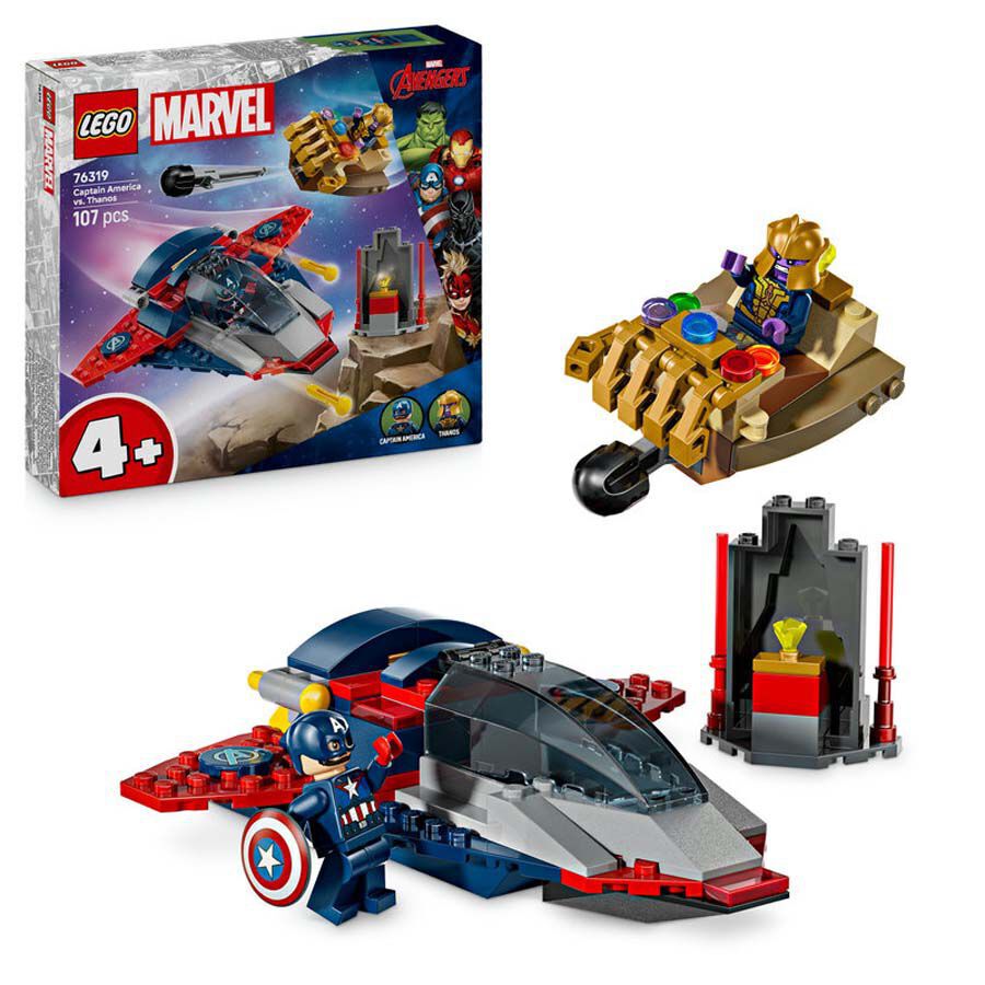 LEGO&reg; Super Heroes Capit&aacute;n Am&eacute;rica vs. Thanos 76319