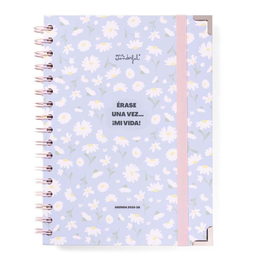 Agenda escolar Mr. Wonderful Office setm/vista cas 2025-26 &Eacute;rase una vez... &iexcl;mi vida!