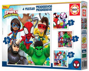 Puzle Progressius 12-16-20-25 Spidey