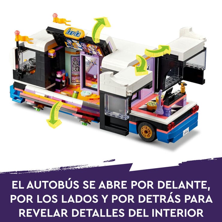 LEGO® Friends Bus de Gran Gira Musical 42619