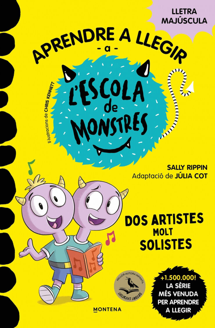 Aprendre a llegir a l'Escola de Monstres 24 Dos artistes molt solistes