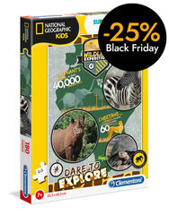 Puzle National Geographic - Wildlife Expedition (180 piezas)