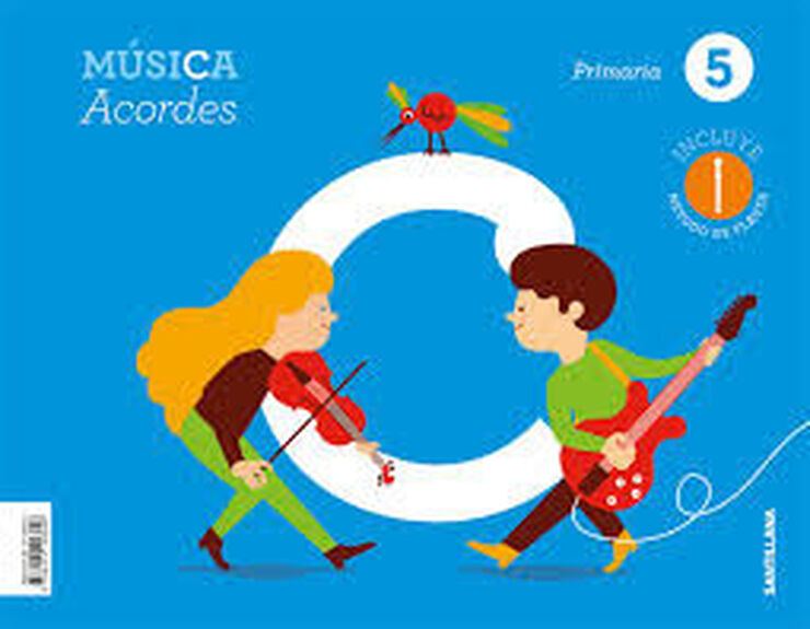 5º Prim Música Acordes + Atril Ed19