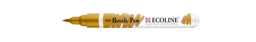 Rotulador Ecoline Brush Pen amarillo arena 259