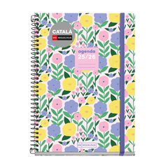 Agenda escolar Miquelrius Plus día/pág cat 2025-26 Blossom