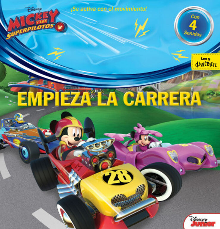 Mickey y los Superpilotos. Empieza la carrera