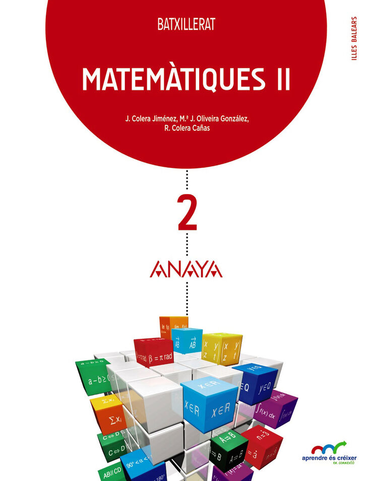 Matemàtiques II 2n Batxillerat