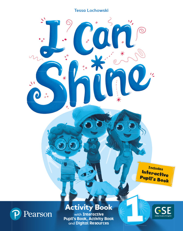 I Can Shine 1 Activity Book & Interactive Pupil´s Book-Activity Book andDigital Resources Access Code