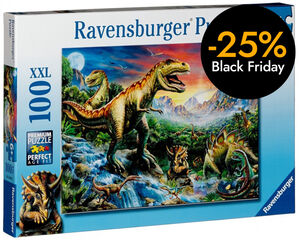 Puzle 100 peces dinosaures