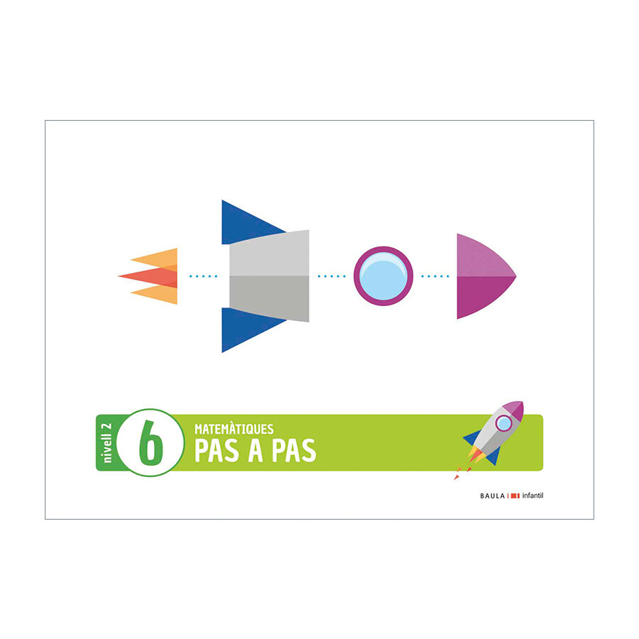Matem&agrave;tiques Pas a pas Quadern 6 nivell 2