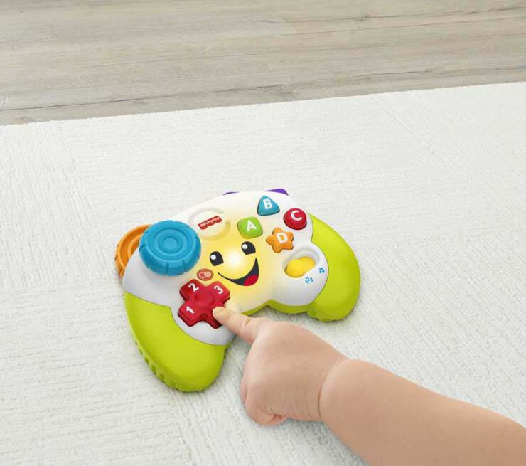 Fisher Price Ríe y Aprende Mi Primer Mando de Consola