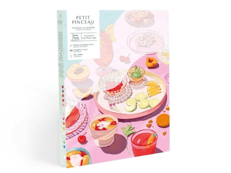 Kit de pintura por n&uacute;meros La Petite &Eacute;picerie: Verano