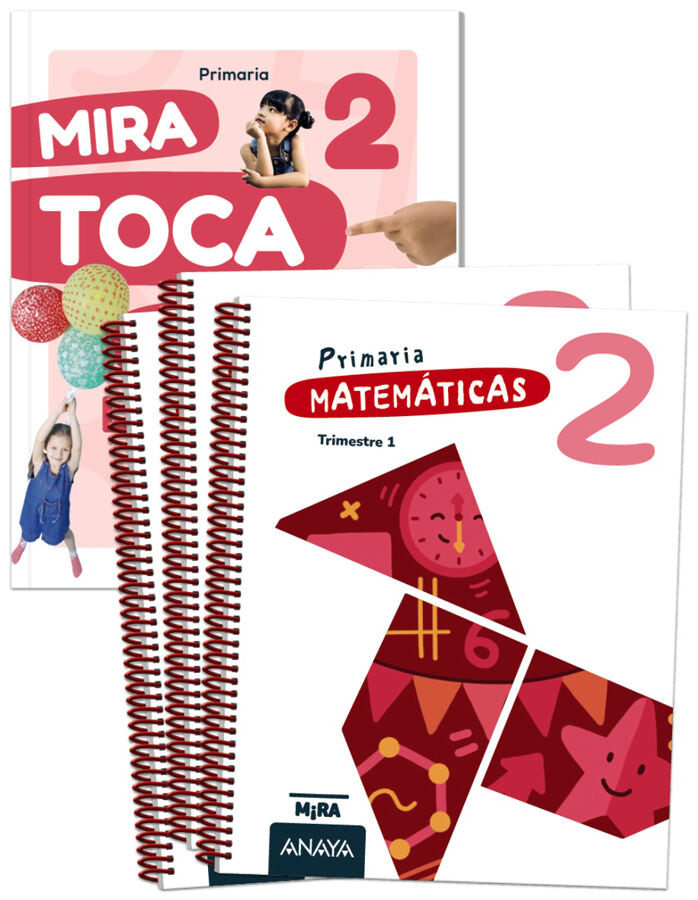 Matem&aacute;ticas 2. + Mira, toca, siente... las mates 2