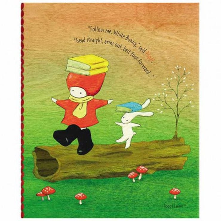 Libreta encuadernada peque&ntilde;a Poppi Loves Balance